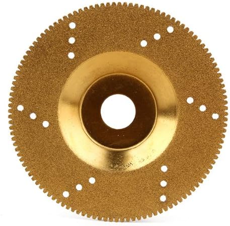 Diamond Cutting Disc Saw Blade 16mm Inner Diameter Grinding Wheel Golden with Hole