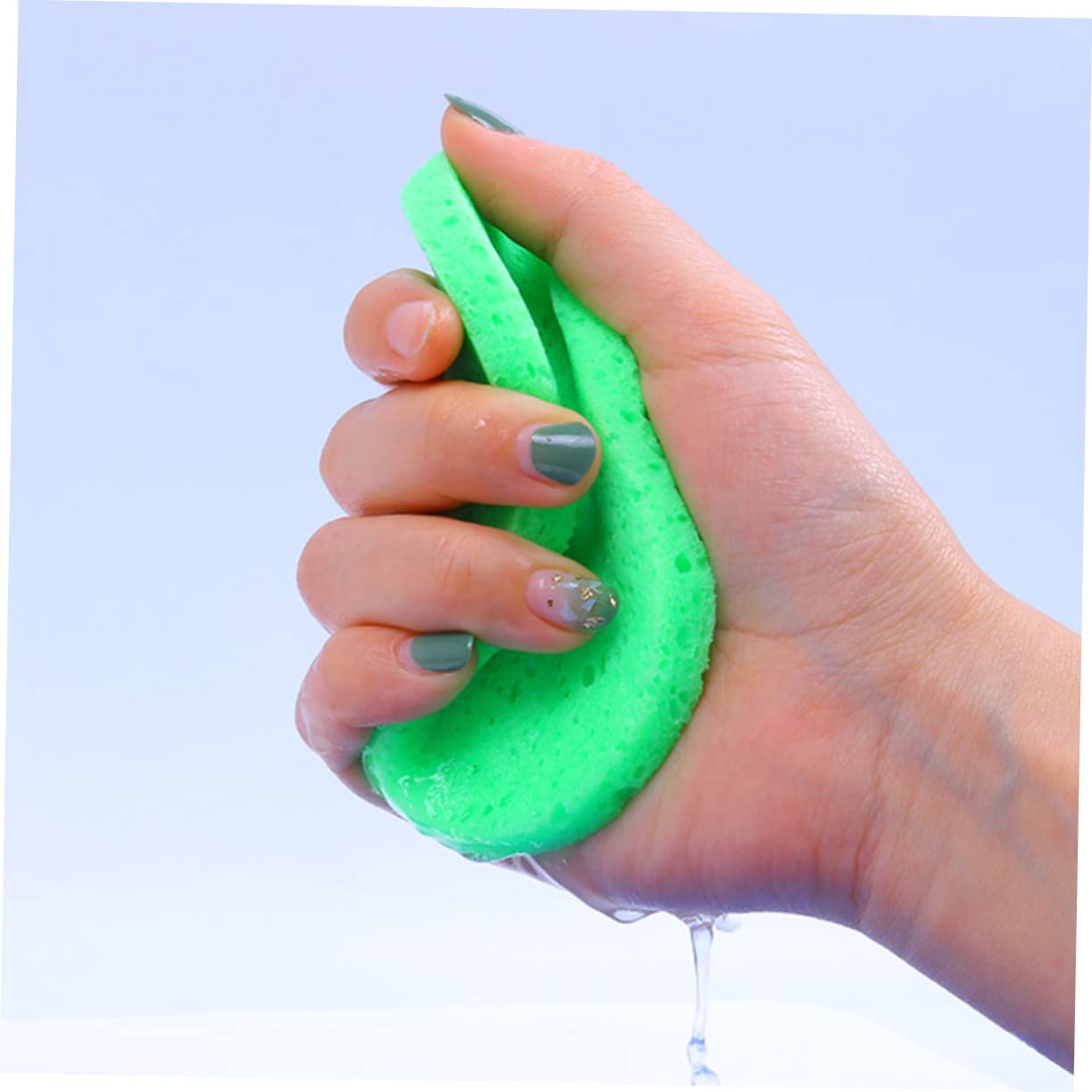 FRCOLOR 150pezzi Spugnette Struccanti Cellulosa Da Morbide e Assorbenti Per Detersione Viso e Rimozione Makeup Durevoli e Non Irritanti