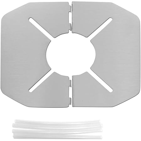 Amazon キャンピングムーン Camping Moon ステンレス製 遮熱板 St 310 シングルバーナー用 St 1617 Camping Moon シングルバーナー