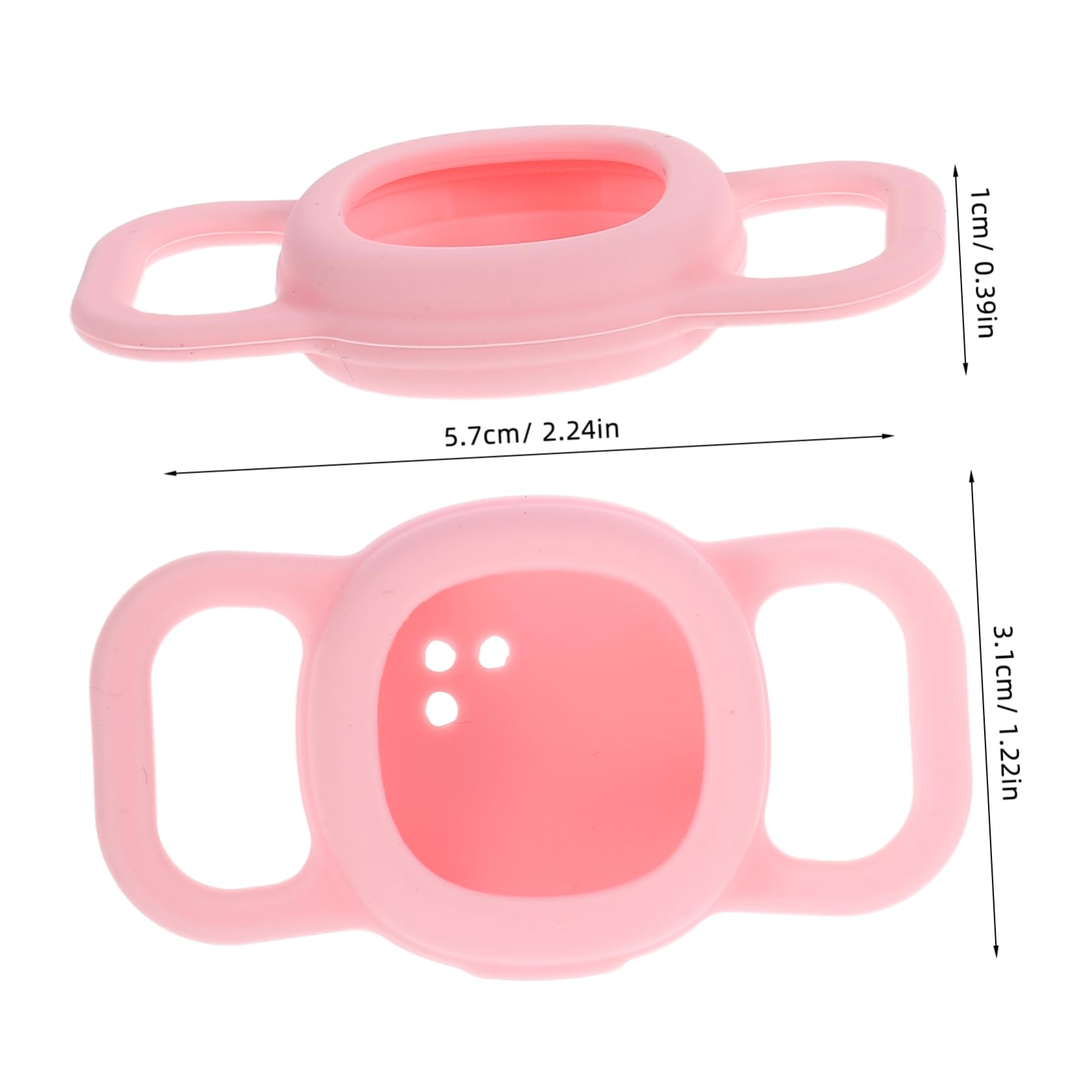 HANABASS Cat Tracker Case Protective Cover Pet Collar Holder for Kitten and Puppy Soft Silicone Travel-friendly