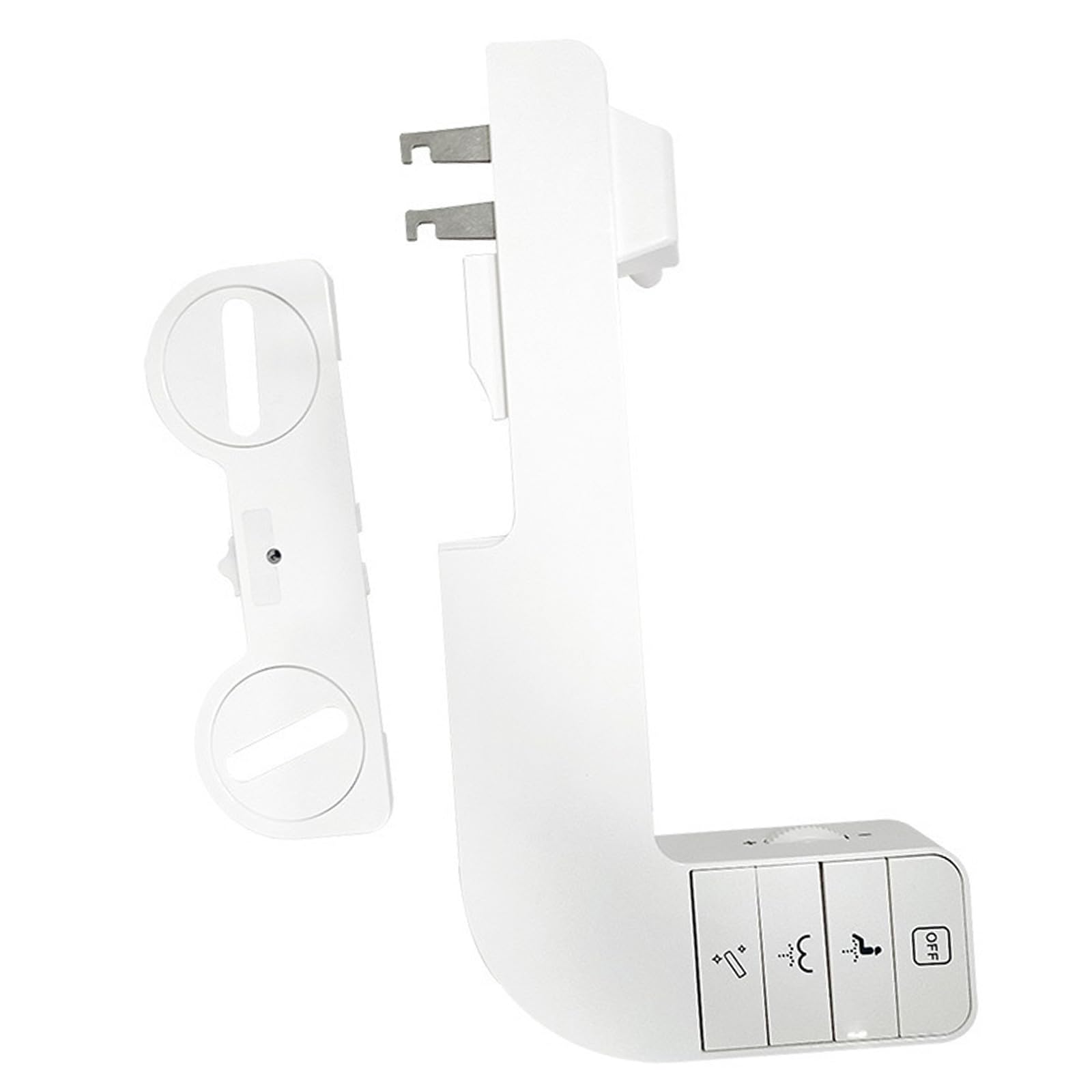 Pulitore per bidet con controllo della temperatura facile per un'esperienza di igiene quotidiana in bagno, design regolabile e facile da usare