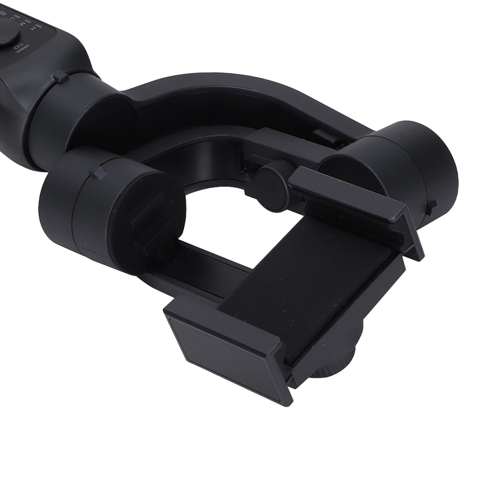 Naroote Stabilisateur Portable S5B pour Smartphone, Trépied Pliable à 3 Axes, Suivi du Visage pour équipement Vidéo, Matériau ABS Noir