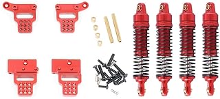 RCモデル合金CNC機械加工フロント&リアショック&ショックタワー Traxxas 1/18 TRX-4M用