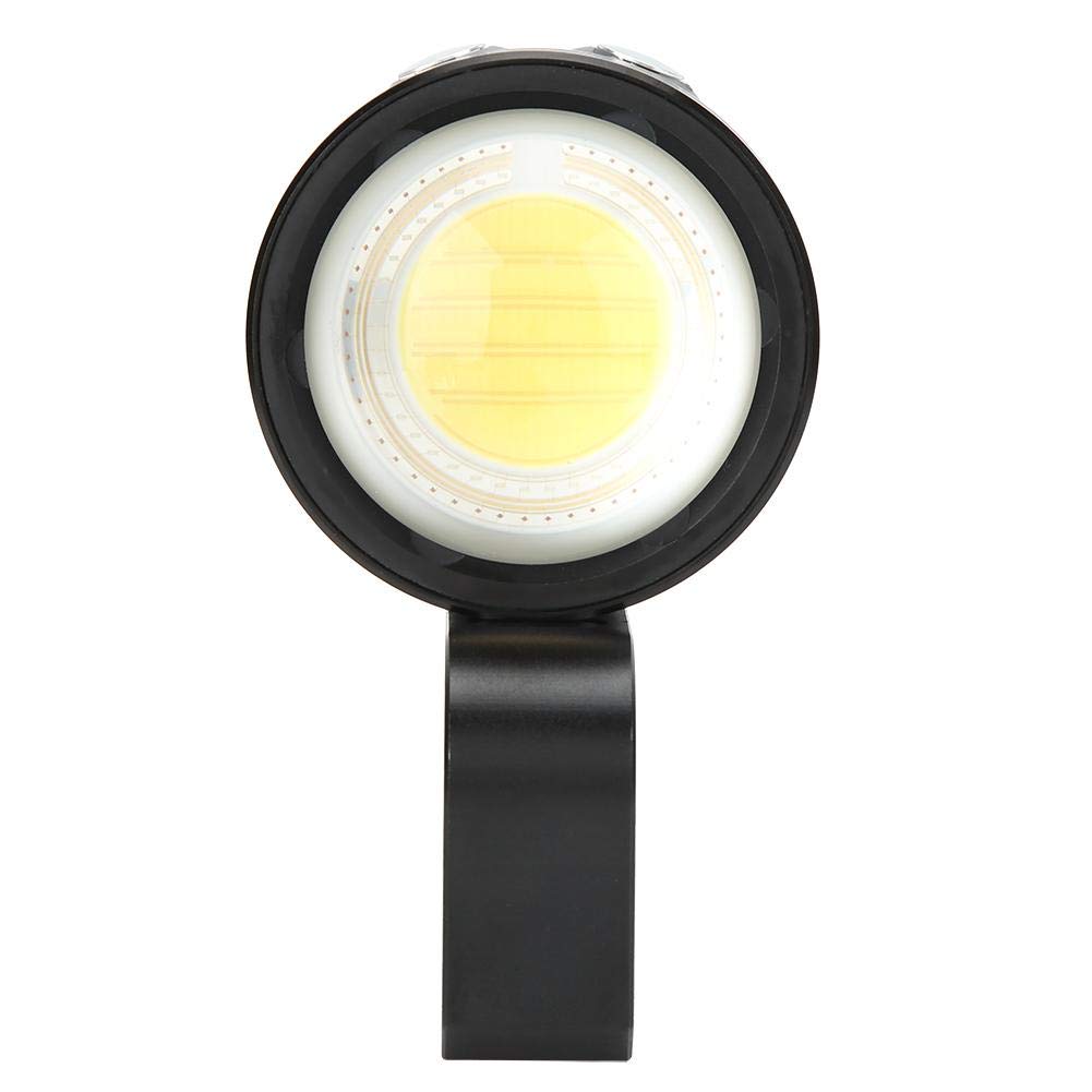 Qinlorgo Lumières sous-Marines Plongée Lumière, QX3 10800LM Étanche LED Lampe de Poche COB sous-Marine 80 M Photographie Vidéo Plongée Remplir Torche Lumière(Noir)