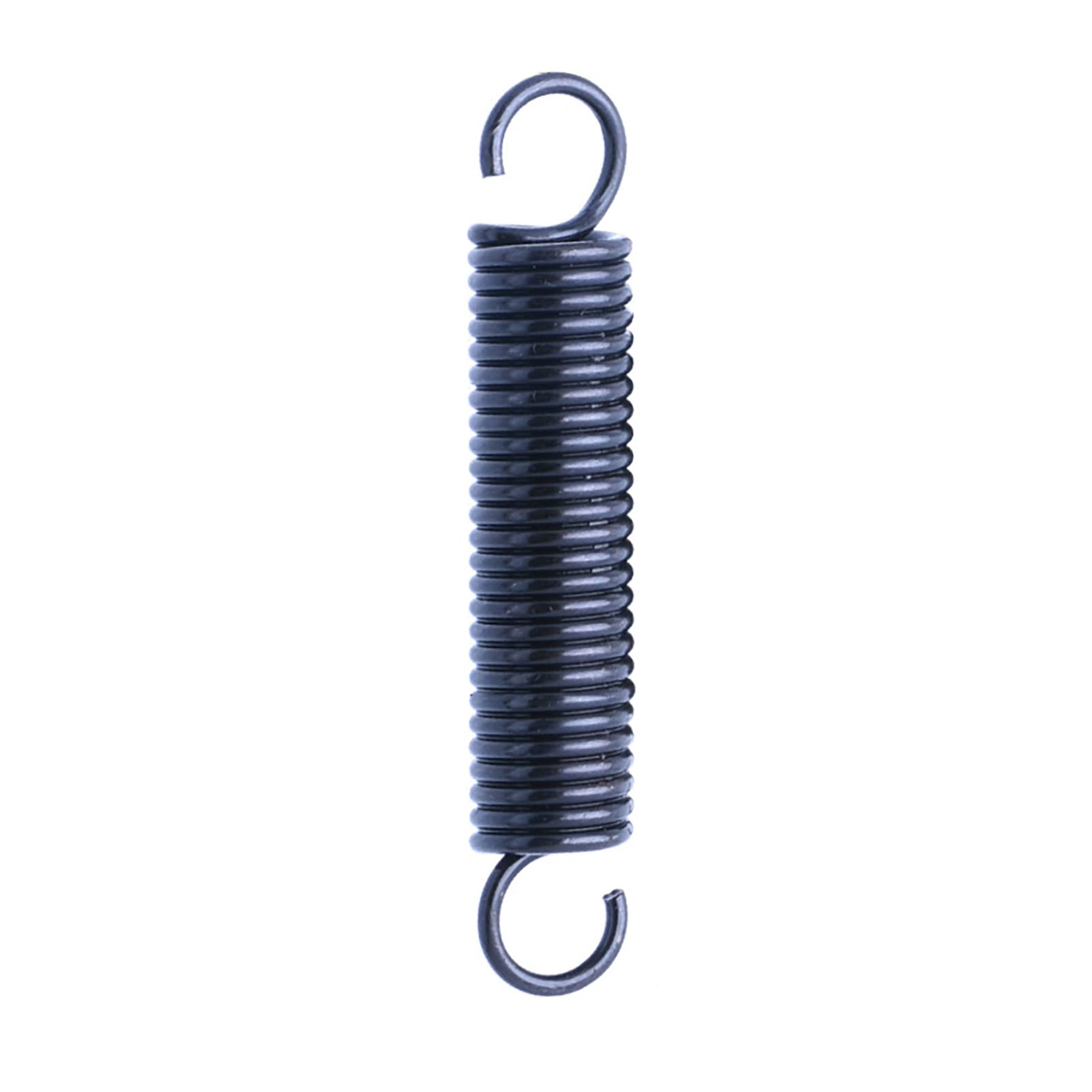 Extension Heavy 1 PCS, 2.5mm Wire Diameter, 18mm Outer Diameter, 80-180mm Length, Hooks Steel Small Extension Dual Hook Expansion Tension Spring Wire Hook ( Size : 2.5x18x125mm )