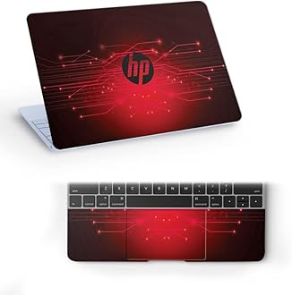 H264 Top+Wrist Pad Vinyl Laptop Skin/Sticker/Cover for 14 Inches Laptops Laminated-Removable-HD Quality Compatible for Hp(13.8x9.6 Inches)