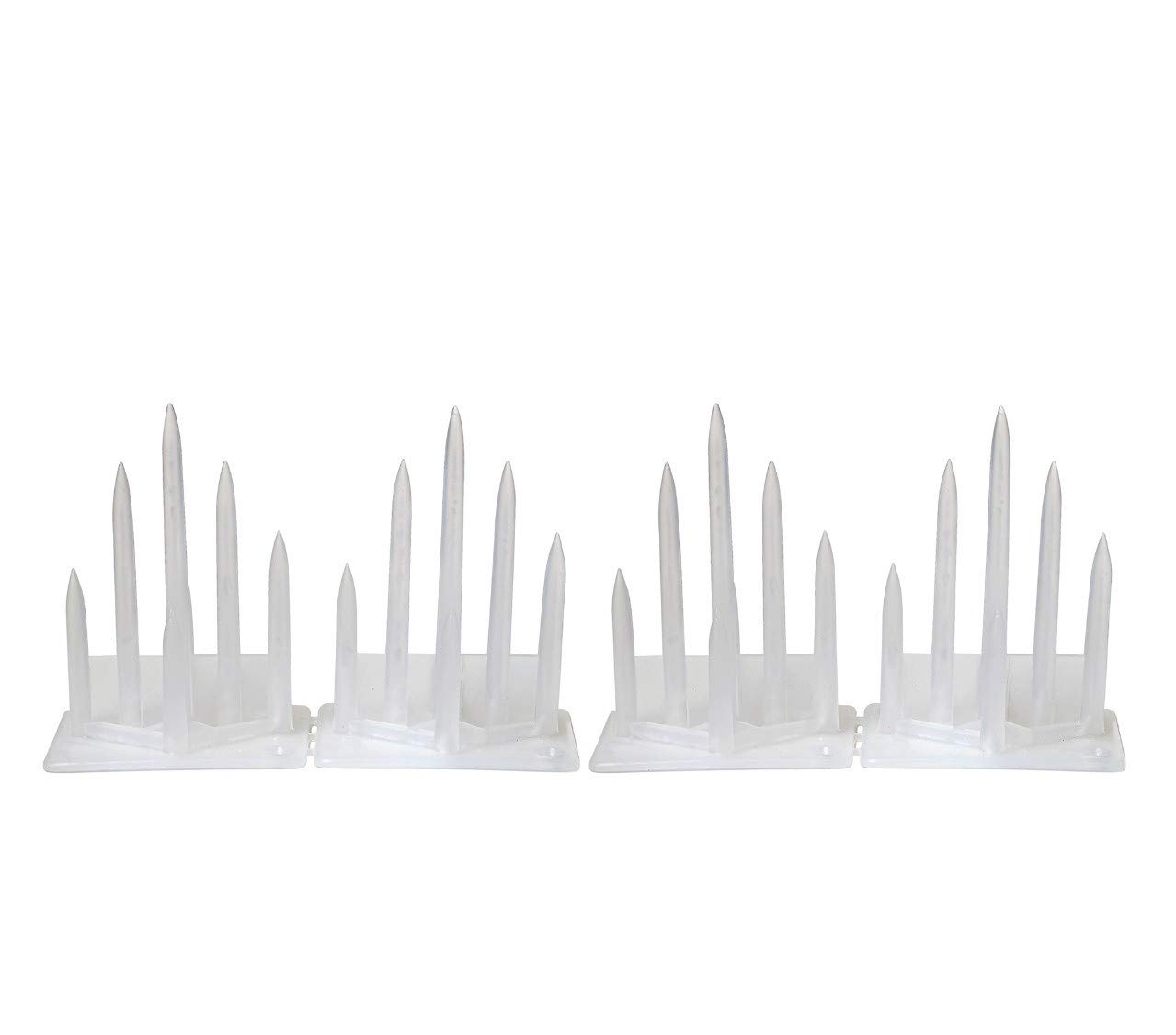 PARC Bird Control Spikes, Bird Spikes, Pigeon Spikes, Plastic Material, High Quality ,White (Cover 2 Running Feet, Set of 8 Pcs) (B08ZKC483S) Amazon Price History, Amazon Price Tracker