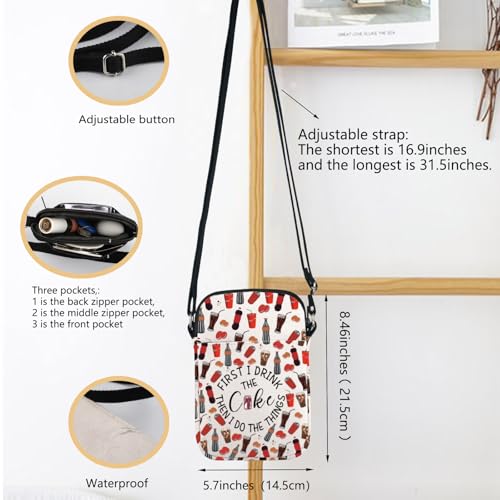 Soda Drink Crossbody Bag Soda Addict Messenger Bag Fizzy Drinking Gift Ice Drink Lover Handbag2