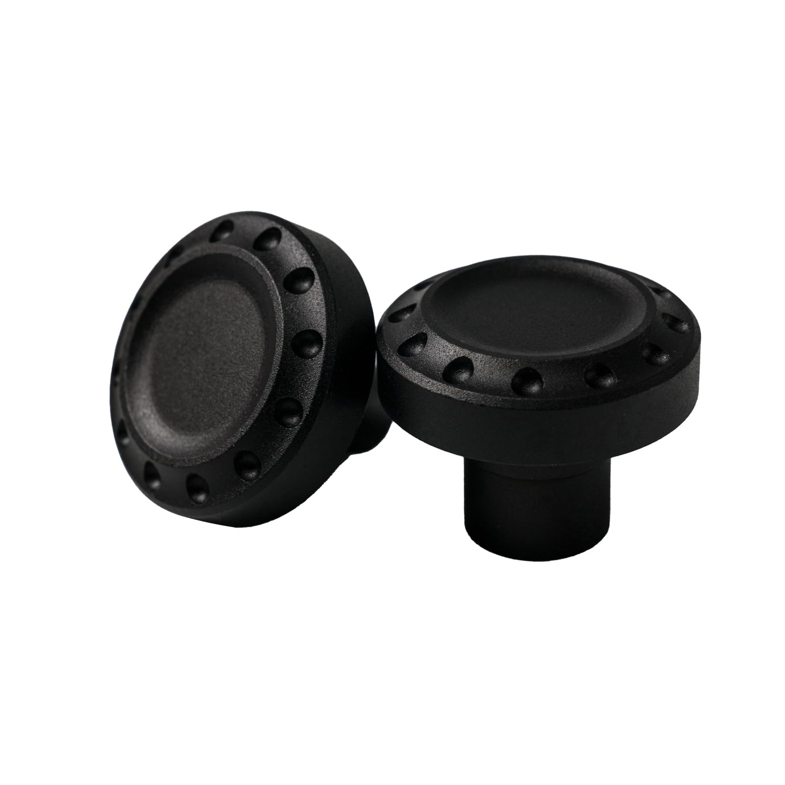 Motorcycle Front Rear Axle Cover Nut for Harley Davidson Softail Fatboy Breakout Street Bob 2018-2023 Powersports Axle Caps Chrome Black Aluminum CNC(fatboy front black)