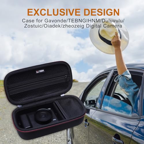 Estuche rígido para cámara digital 4K LTGEM negro miniatura 7