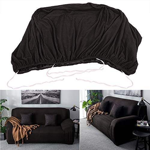 Housse de canapé en microfibre pour protéger un grand canapé d'angle des griffes et taches