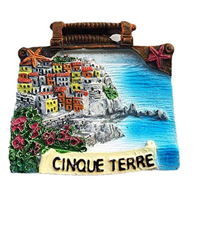 Imán de Nevera 3D Cinque Terre Italia Pack 2 miniatura 1