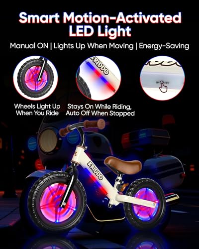 KRIDDO Lighting Balance Bike