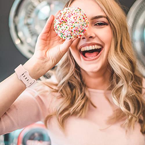 Compatible for Amazfit Bip 5 Band, Lamshaw Quick Release Classic Watch Bands 22mm Soft Silicone Bands Bracelet Sports Strap for Men & Women Compatible with Amazfit Cheetah Pro / Cheetah / GTR 47mm /