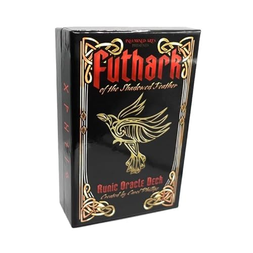 Futhark Shadow Feather Runic Oracle & Tarot Deck
