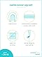 Simple Joys by Carter’s Baby-Mädchen Hooded Cover-up and Shorts Überwurf-Set für Schwimmbekleidung, Marineblau Punkte/Rosa, 12 Monate (2er Pack)