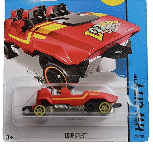 Hot Wheels Loopster 75/250, rojo miniatura 2
