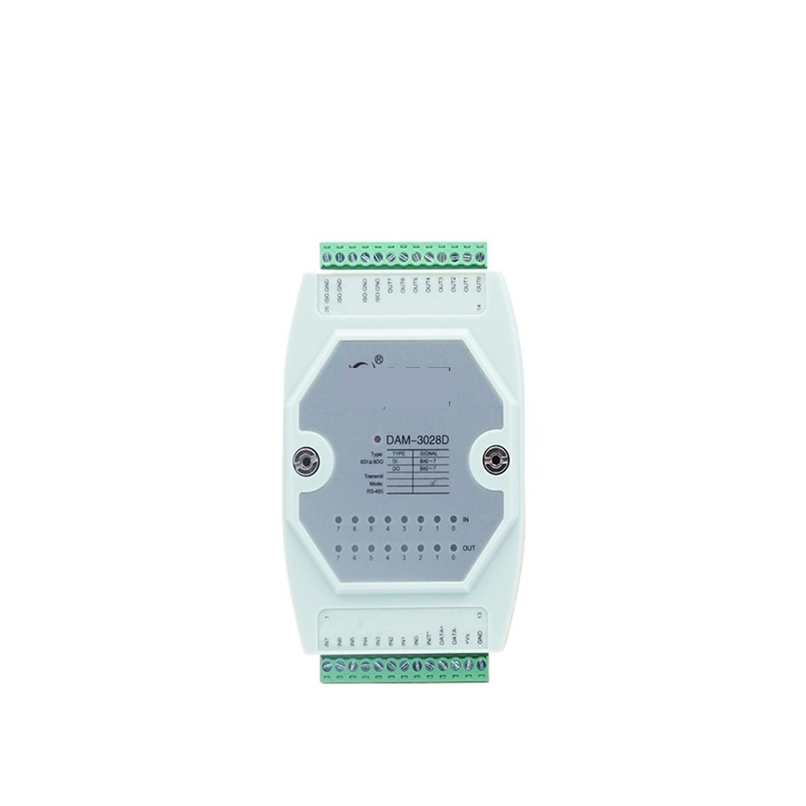 DAM3028MA Isolated DIO Acquisition Module Relay Output 8 Input 8 Output DAM3028MB Switch Quantity PLC DAM3028D(DAM3028D)