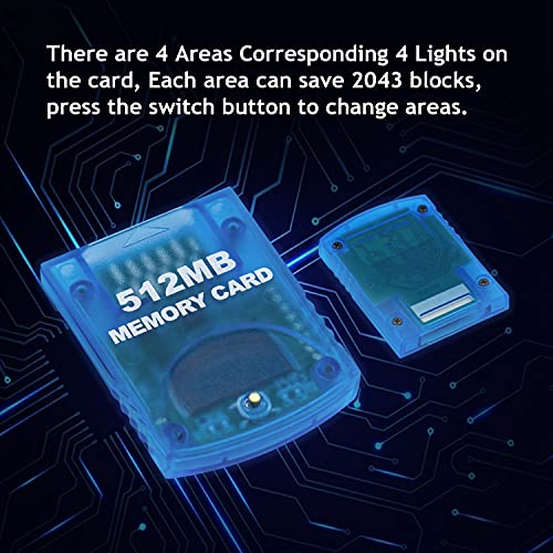 Mcbazel WAII-000001 Gamecube Memory Cards,Memory Card Compatible thumb #6