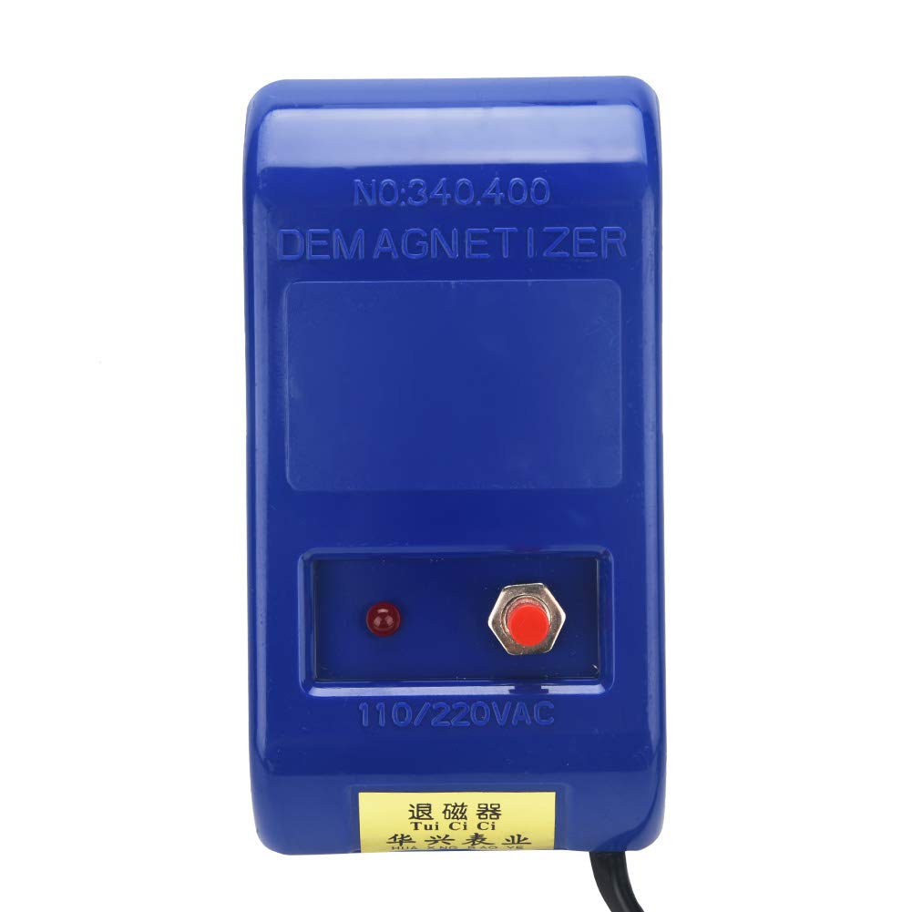 Dilwe Demagnetizzatore,Smagnetizzatore Professionale Strumento di Smagnetizzazione Riparazione Orologio da Polso Professionale 110 / 220v
