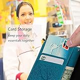 for Google Pixel 7A Case Flip Premium Wallet Phone Case Shockproof PU Leather Owl Tree Embossed Magnet Cover for Google Pixel 7A with Kickstand Card Holder & 1 Touch Pen, Blue - Image 5