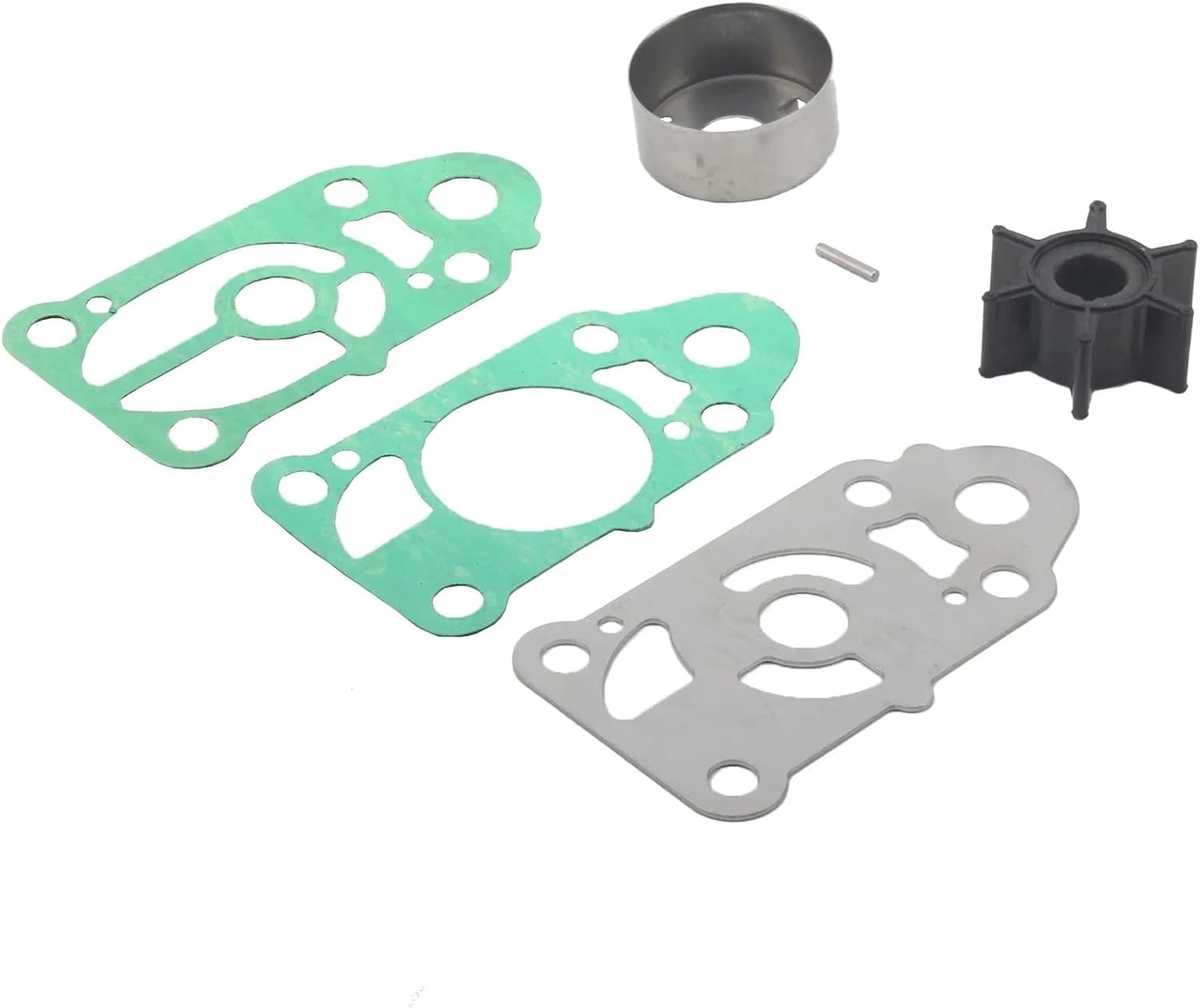 Water Pump Repair Kit Fit For 8M0080264 889246A16 3AB-87322 3F0-87322 2&4 Str 2-3.5 HP Boat Parts