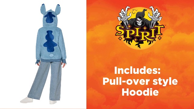 Sudadera disfraz Stitch Niños Disney Halloween miniatura 3