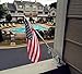 1 Inch Aluminum Wall Mount Flag Pole Bracket Display Flag in Multi- Position Premium Quality Flag Holder Pack of 1