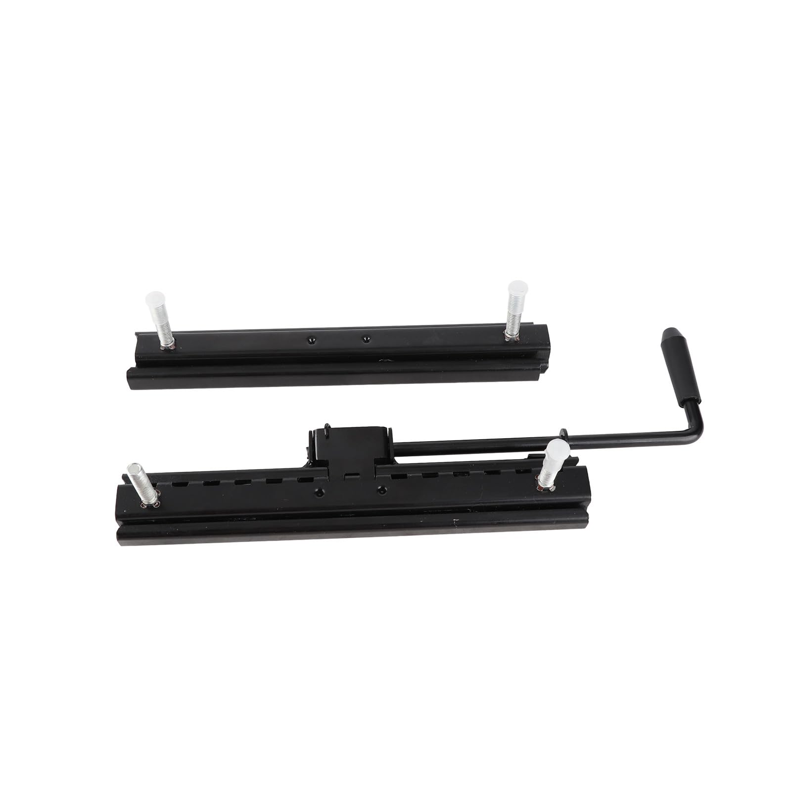 Binari di Scorrimento Universali per Sedili Avvolgenti, Set di Binari di Scorrimento per Sedili per Veicoli da 2 Pezzi, Kit di Montaggio Binario di Montaggio Sedile Regolabile