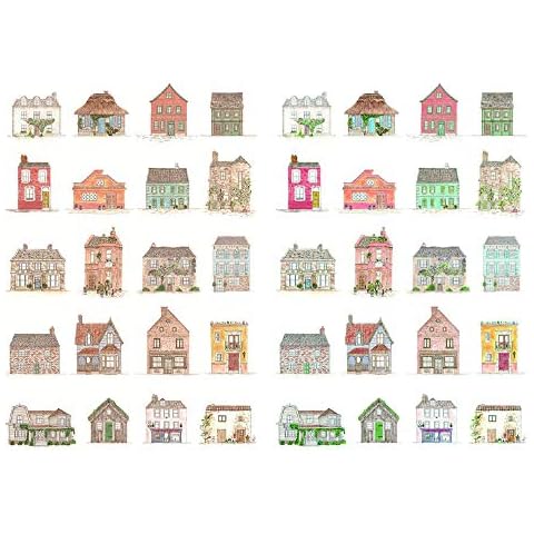 Seasonstorm Cartoon House Kawaii Aesthetic Pastel Art Agenda Journal Planner Stationery Stickers Cover