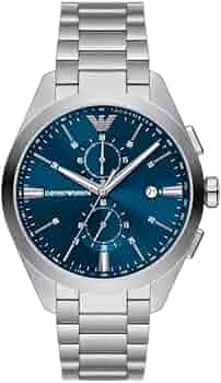 Amazon.com: Emporio Armani Men's Chronograph Stainless Steel