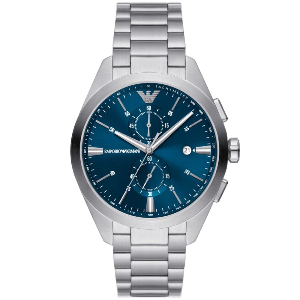 Amazon.com: Emporio Armani Men's Chronograph Stainless Steel