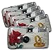TopShot 376090 Golden Roses Einwegkamera 40027 mit eingebautem Blitzgerät Paket mit 5 Kameras weiß