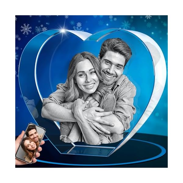   ArtPix-3D-Crystal-Photo-Christmas-Personalized-Gifts-for-Women-Wife-Men-Mom-Dad-Her-Him-Great-Xmas-Custom-Gift-With-Your-Own-Photo-Customized-Glass-3D-Laser-Etched-Picture-Wedding-Heart