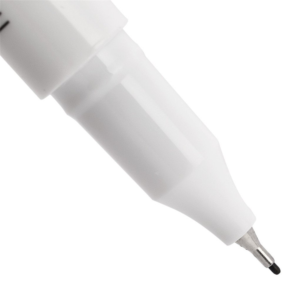 T.O.G. 5pcs Microblading Tattoo Eyebrow Skin Marker Piercing Pen, Dual-Tip Scribe Tool, Body Positioning Supply-picture-12
