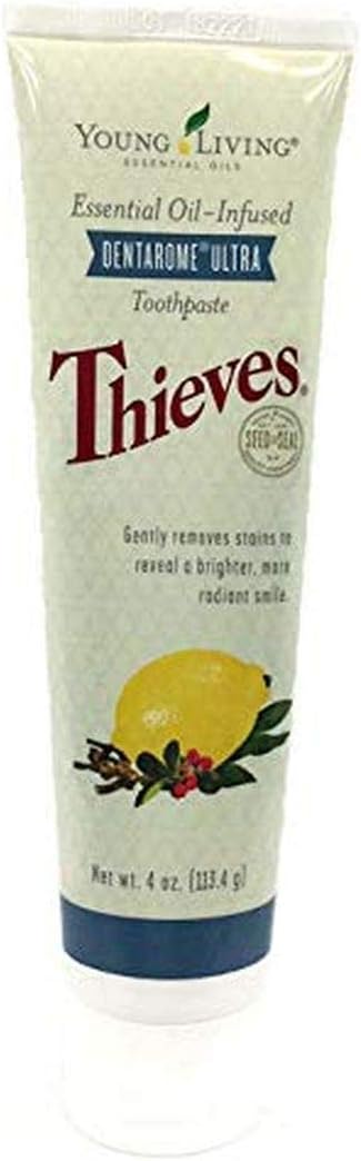 Thieves Dentarome Plus Toothpaste by Young Living, 4 Ounces