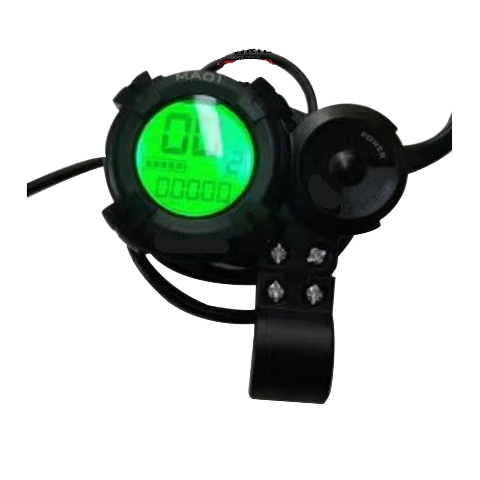 FLJ Interruttore acceleratore for scooter elettrico, for DAMAO, for display LCD MA01 36V 48V 52V 60V 72V Controller motore ad alta velocità Schermo di visualizzazione per monopattino elettrico