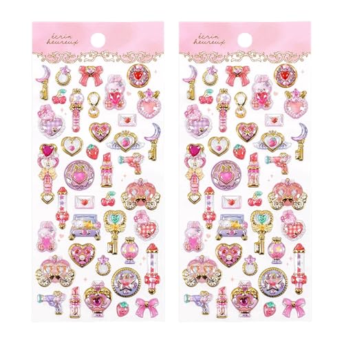 2���Z�b�g �V�[�� �h���b�v�V�[�� �A�C�X�N���[�� �ʕ� ������ �X�C�[�c �n�[�g �t�����[ 3D �f�R �Ղ��Ղ� �X�}�z�P�[�X �f�R �A���o�� �蒠 �X�e�b�J�[ �{���h���b�v ���� �Ղ����� ���J�� �q�� ��l ���L