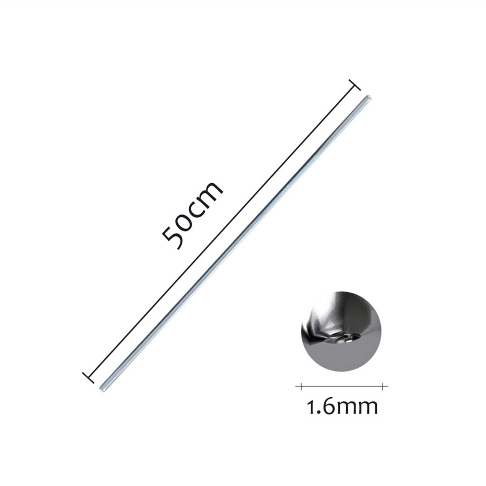 Electrodos de Soldadura en envases industriales de E6013, Varillas de Alambre for Soldadura Aluminio con núcleo fundente for Baja Temperatura, Varillas Sencillas y fáciles Usar | 20pcs 2mmx500mm