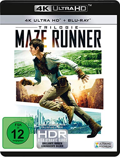 Maze Runner 1-3 (3 4K Ultra HD) (+ 3 Blu-ray 2D)