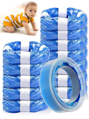 13 Pezzi Ricarica Mangiapannolini, PARPAT Ricariche Per Secchio Antiodore Compatibile con Mangiapannolini Angelcare...