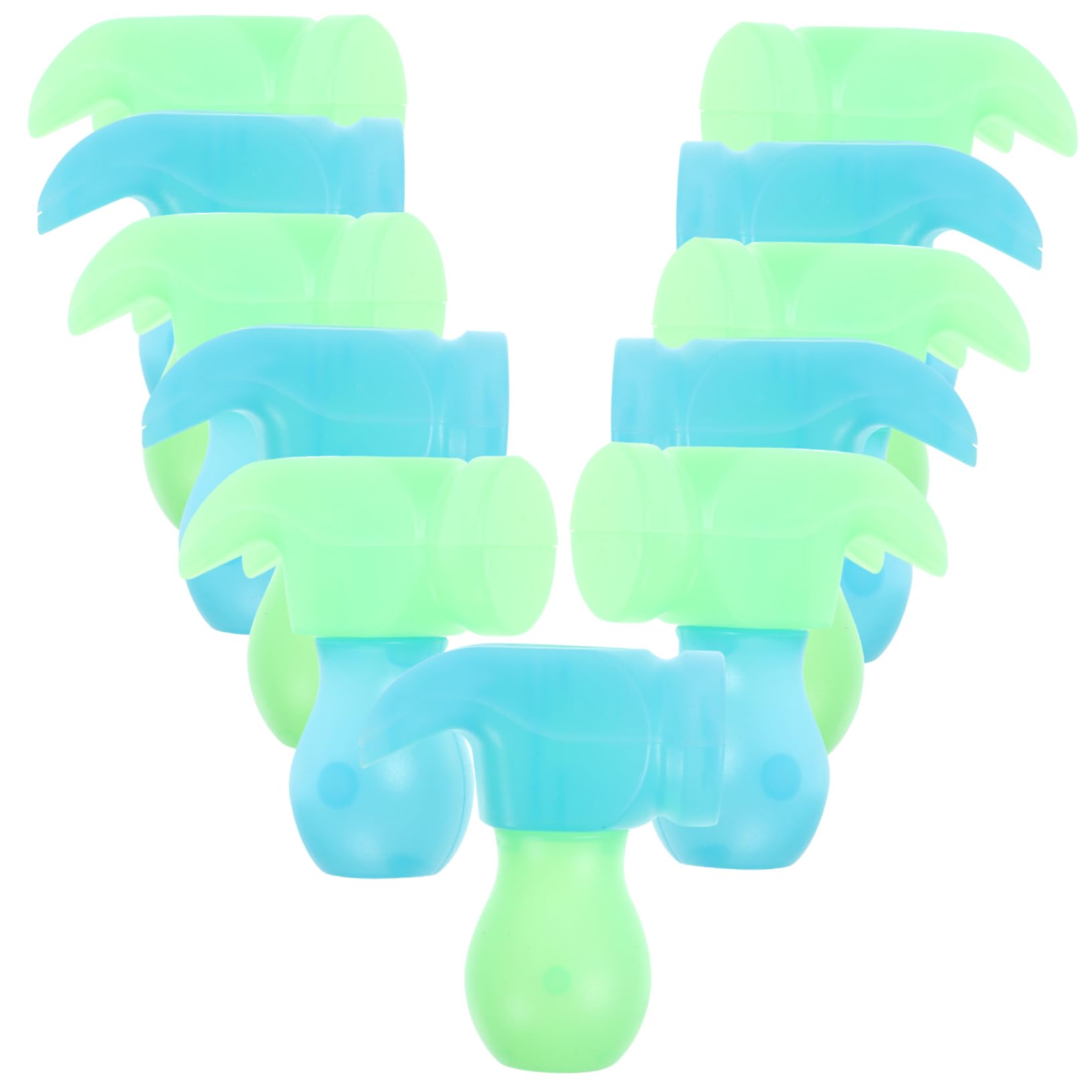 CIYODO Pcs Gravity Hammer Toy Set Boys and Girls Luminous Radish Mallet Relief Tool Fun Interactive Safe Material