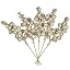 Artiflr 14 Pack Glitter Berry Stems - 7.8 Inch Christmas Picks For Tree, Wreath, And Holiday Crafts, Silver - View #4