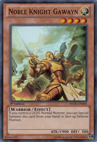 Yu-Gi-Oh! - Noble Knight Gawayn (REDU-EN000) - El