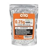 CYC精密バイオBB弾 0.25g 4000発入(生分解性) 1袋