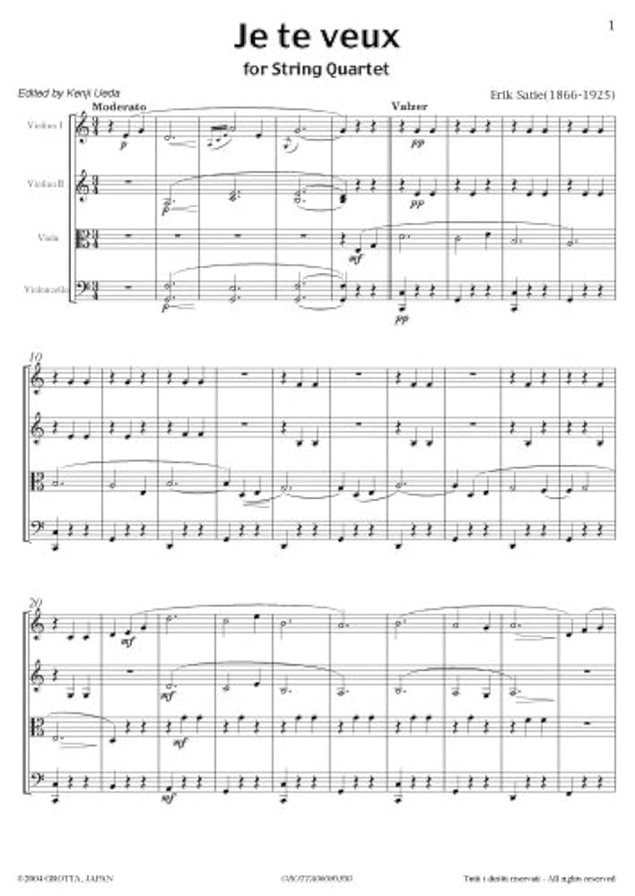 声遊記-冬之巻- あなたが欲しい～JE TE VEUX～ あなたが欲しい【サティ / ジュ・トゥ・ヴー Satie/Je te veux