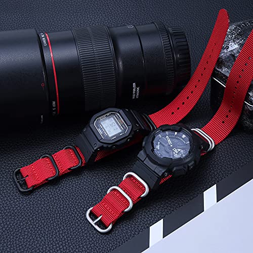 Bracelet nylon 16mm de qualité supérieure et adaptateurs Casio - 4