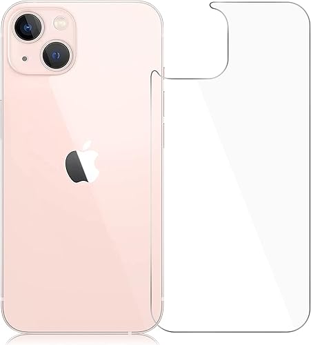 [Paquete de 2] Protector de pantalla trasera para iPhone 13 para iPhone 13, protector de pantalla de vidrio templado antiarañazos y burbujas en la disponible en Yaxa Costa Rica