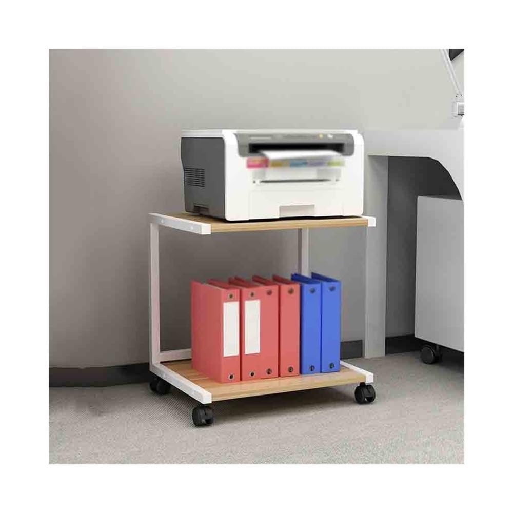 Bedroom Simple Office Storage Rack Printer Document and Organization Mobile Office