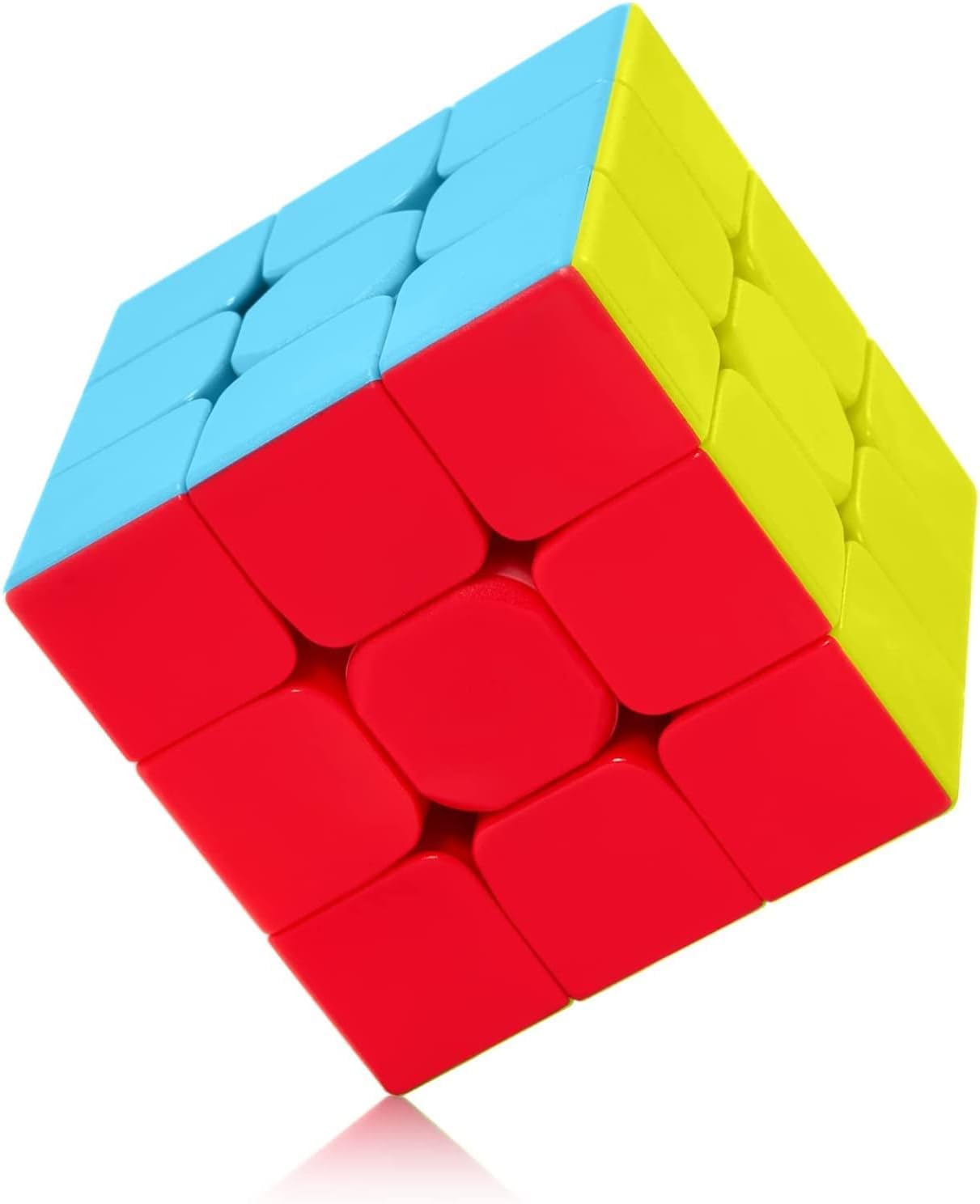 Sponsored Ad – Speed Cube Profession 3X3 Fast Cube - Fast Smooth Turning - Solid Durable & Stickerless Frosted,3D Puzzle Magic Toy - Turns Quicker Than Original